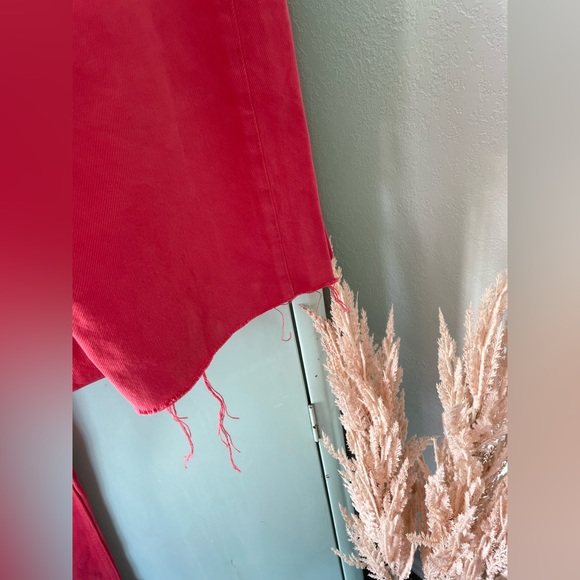 BDG Red Straight Leg Jeans - Picture 5 of 11